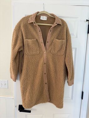 Mustard Seed Camel Teddy Jacket